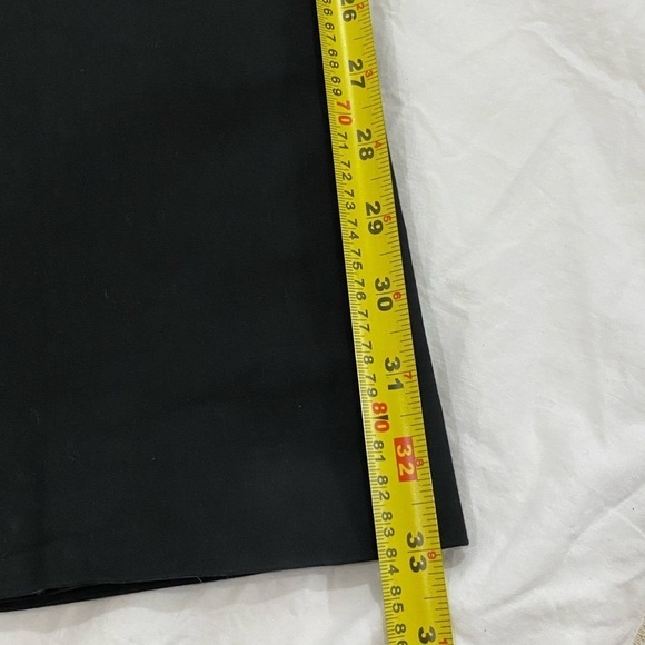 CLUB MONACO women black preppy straight career work casual party trousers size 4 - Picture 10 of 12